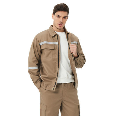 Cotton FR Fireproof Suit Set  International Standards For Oil Petrochemical Mining And Electrical Industry Fire-Resistant Workwear