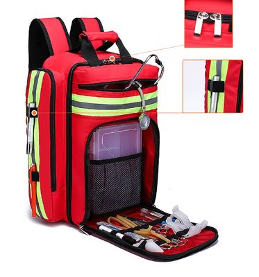 Outdoor First Aid Backpack Emergency Rescue Kit Anti-earthquake Flood Emergency Bag Large Capacity