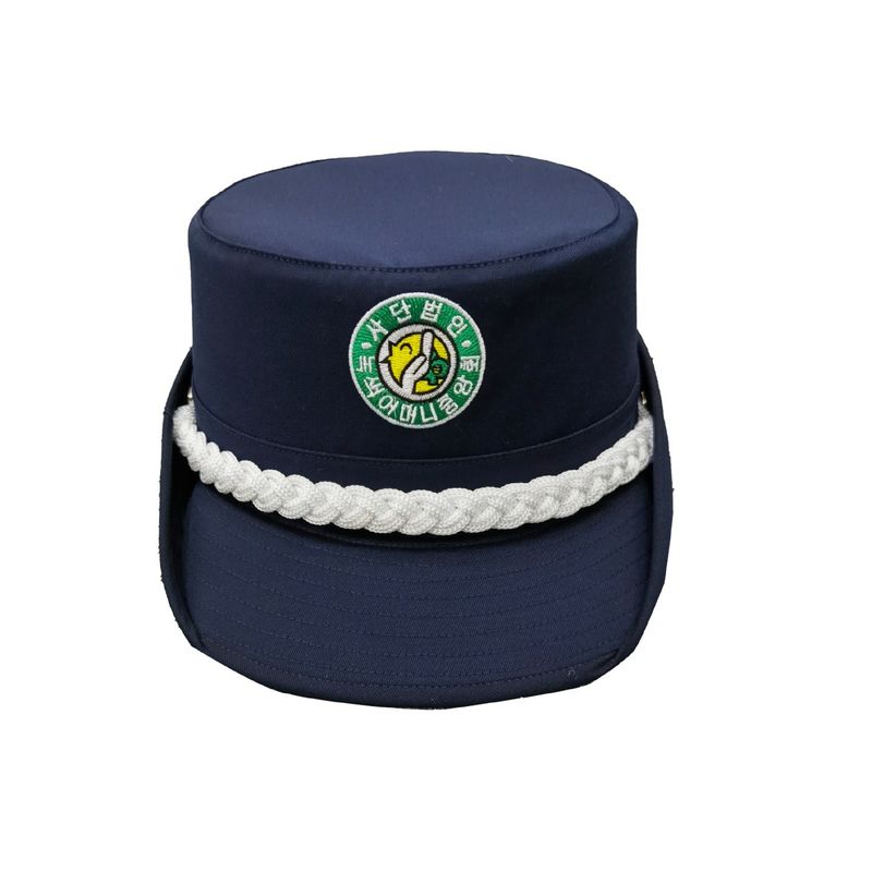 Women's Police Hat Rolled Turned Brim Embroidered Formal Hat Wholesale Manufacturer
