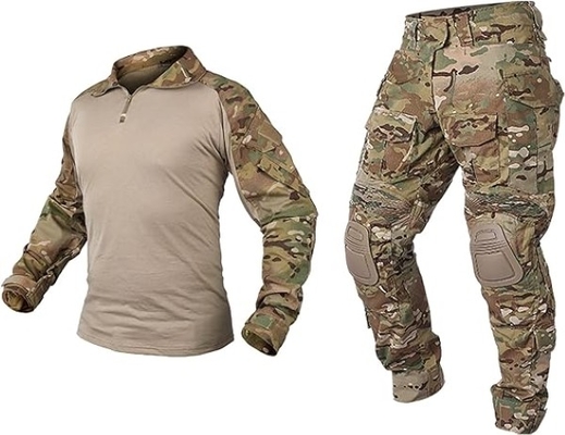 qualidade Fogo impermeável de pano da manta da camisa do combate de Multicam do exército dos EUA - resistente fábrica