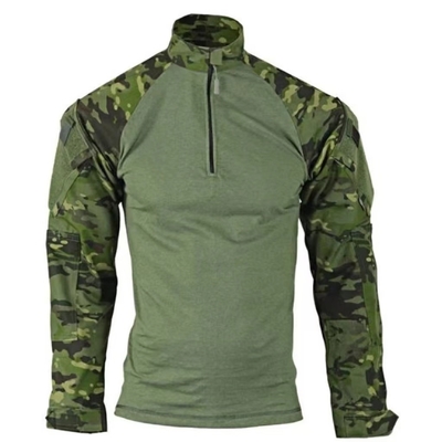 Camisa de Combate Táctico Militar Antidestável Traje de Sapo com 60% de Nylon